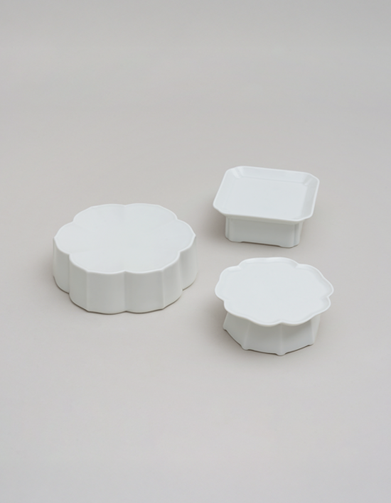 [무자기] 유광 디저트 소반 3종 (택1)