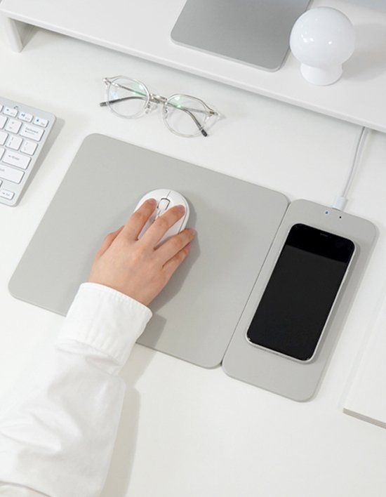 [엔보우] 고속 무선충전 마우스패드 WCPADM 분리형