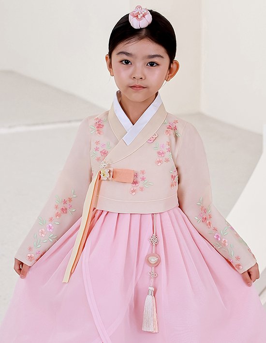 [하랑한복] 연화랑+복 주머니 유아 아동 여아 한복