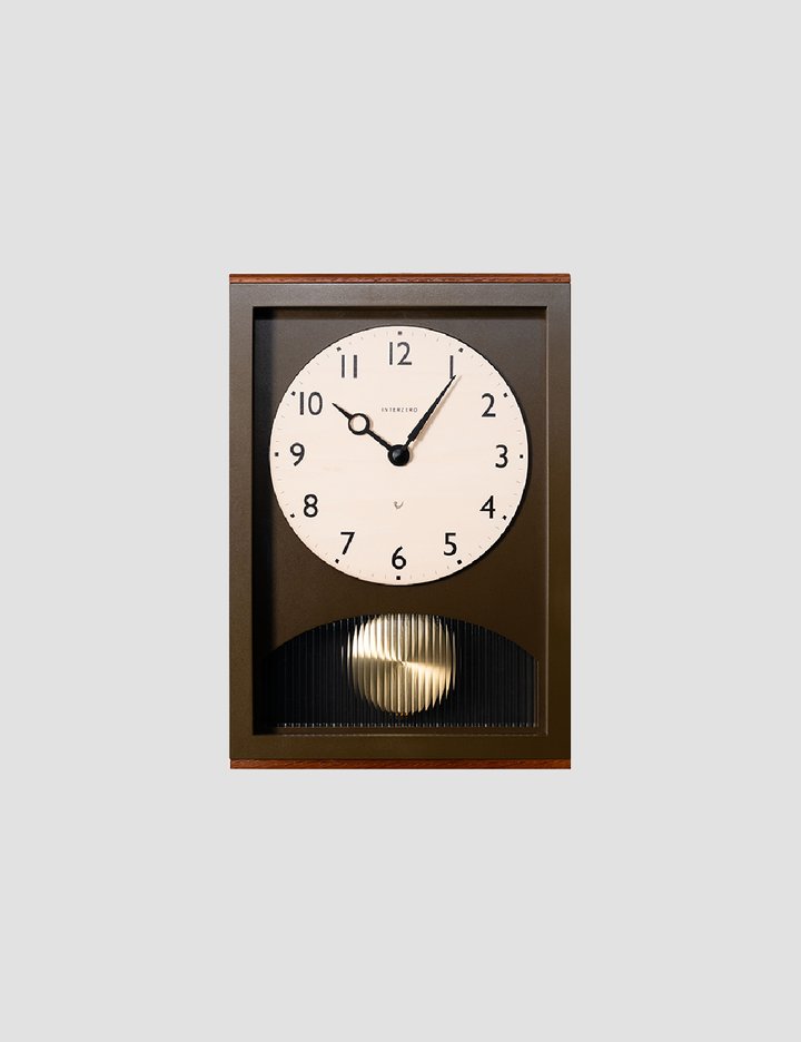 [모로모로] ARCH Pendulum Clock - Brown 샹브루 일본 장인 추시계 (Brown)