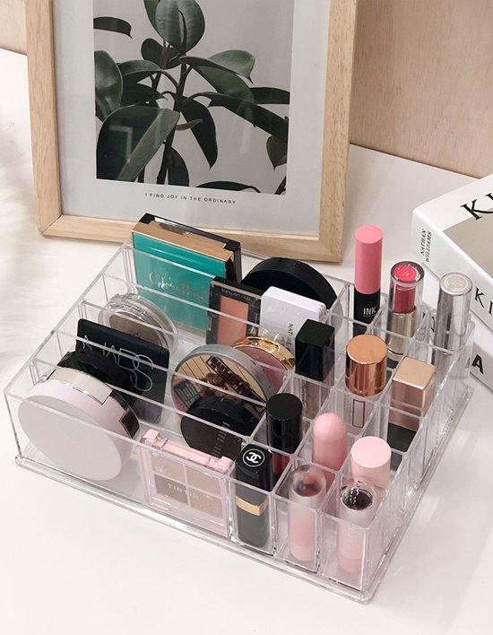 [홈모먼트] 아크릴 화장품 정리함 2종 (택1)