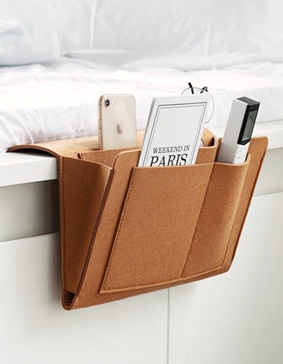 [홈모먼트] 침대 사이드 포켓 정리함 2종 (택1)
