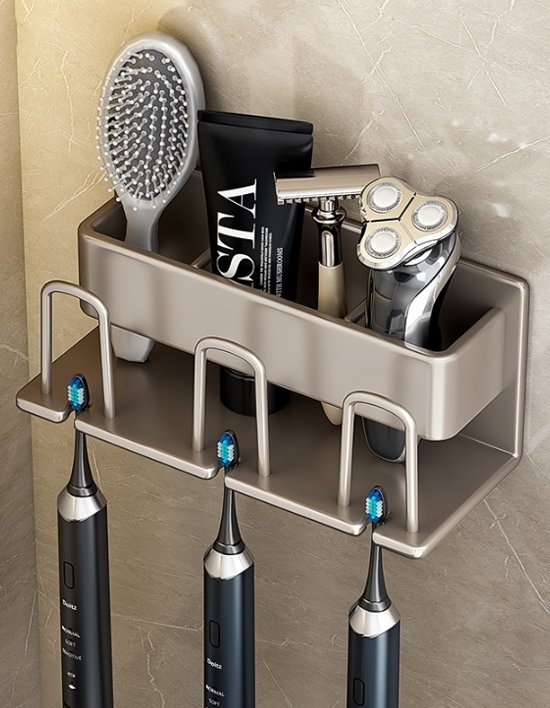 [홈모먼트] 무타공 치약 칫솔 꽂이 3종 (택1)