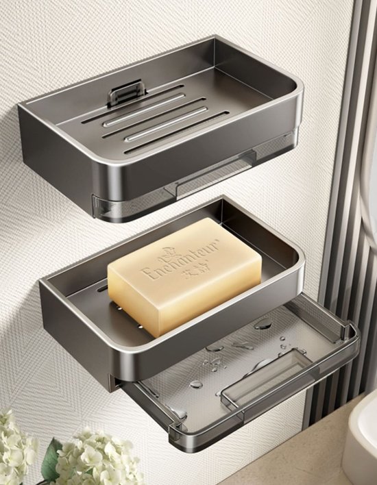 [홈모먼트] 접착식 비누 받침대 2종 (택1)