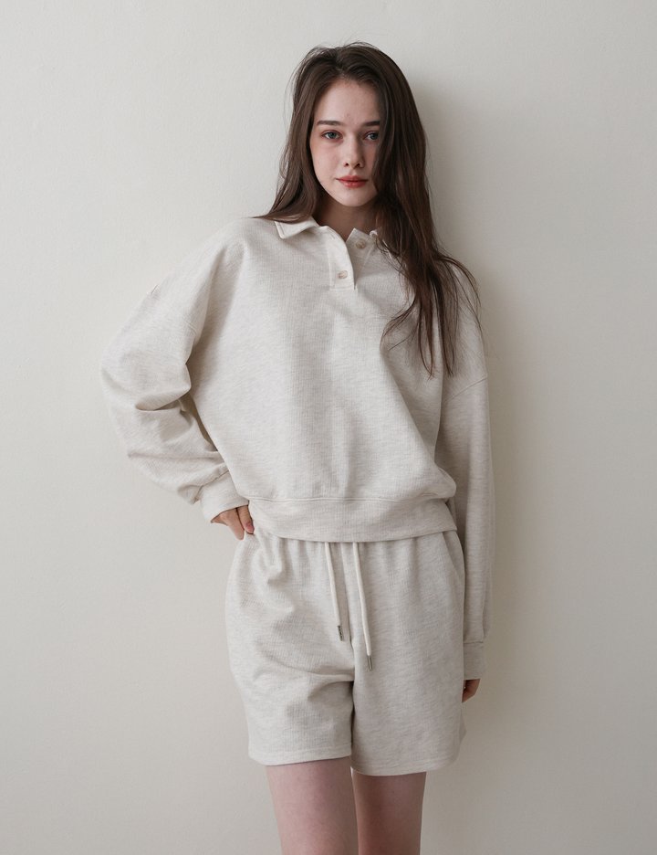 [블룸인메이] 마리에 셋업 - 오트밀