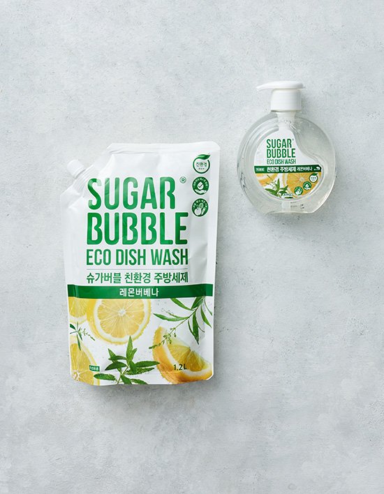 [슈가버블] 친환경 주방세제 레몬버베나 본품/리필 2종 (택1)