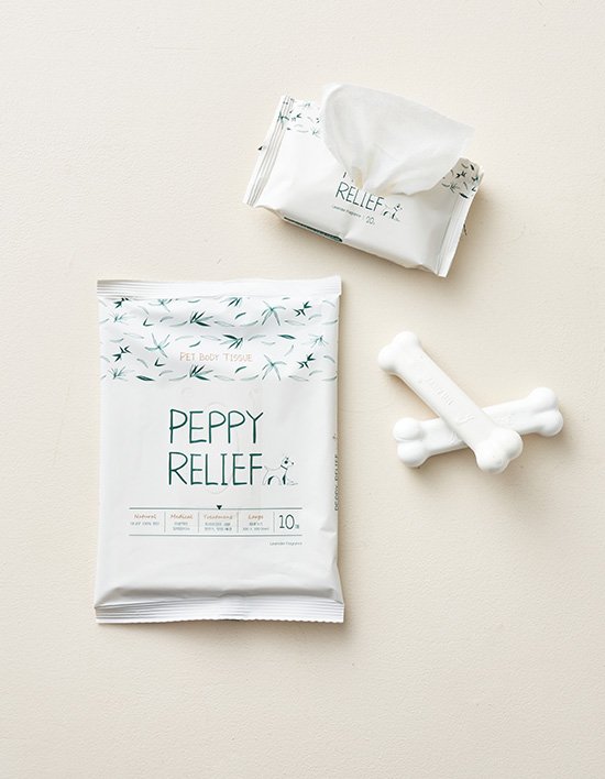 [페피릴리프] DOG 뱀부 바디 & 페이셜 티슈 2종 (택 1)