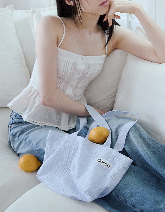 [고코리] 브리지 미니백 - 소프트 블루 (FREE)