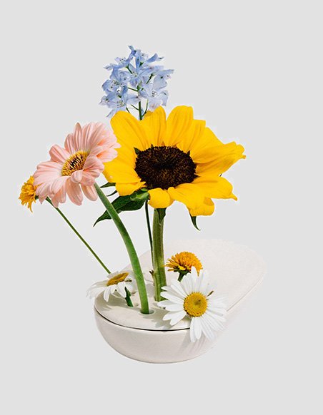 [비믹스] bmix 플라워 플레이트 화병 2종 (택1)