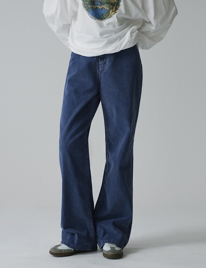 [시야쥬] 가먼트 다잉 코듀로이 팬츠_트와일라이트 블루 (SIPT7170)