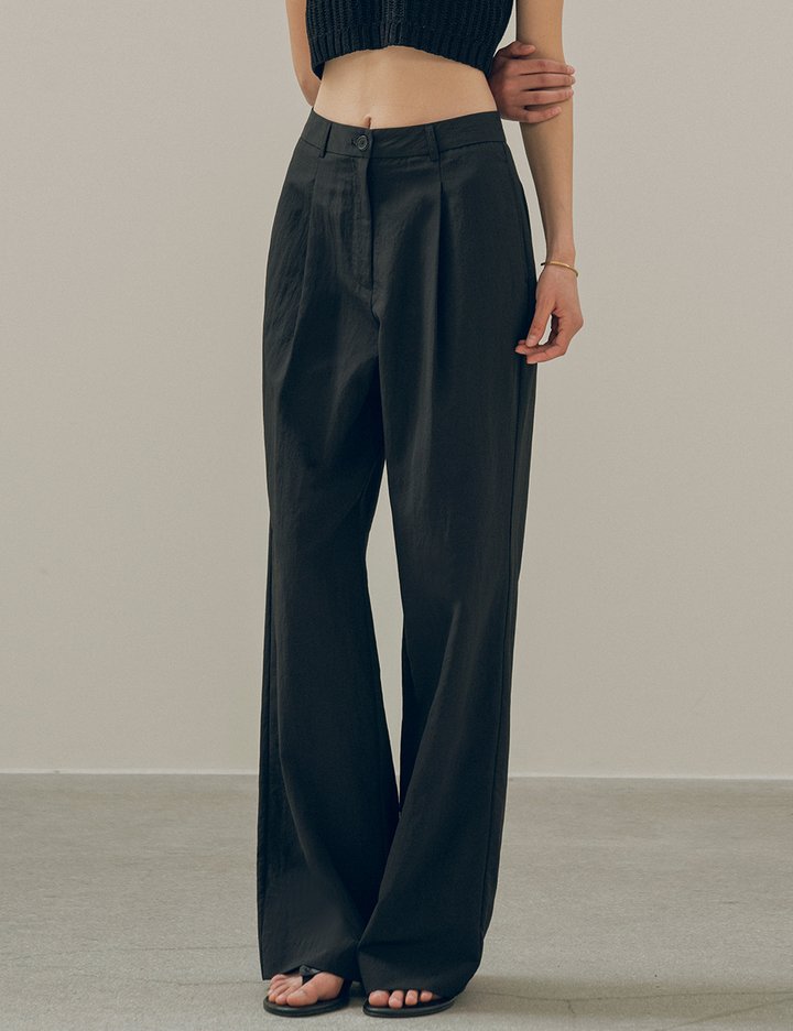 [시야쥬] T/N 세미 부츠컷 슬랙스_블랙(SIPT7123)