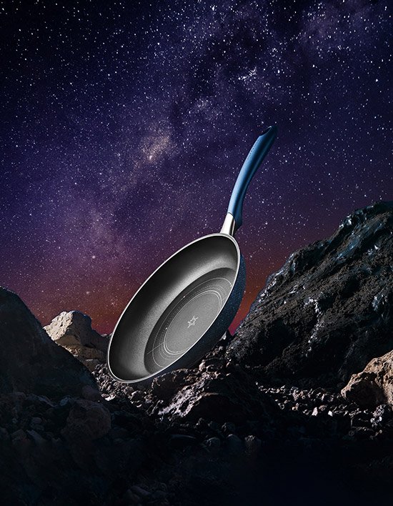 [해피콜] 갤럭시 블루 IH 프라이팬 4종 (택 1)