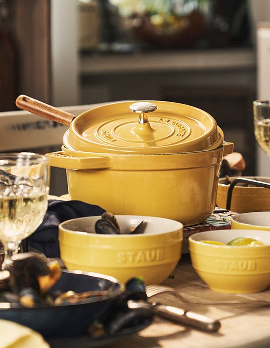 [스타우브] 원형 꼬꼬떼 20cm 시트롱 (단품)