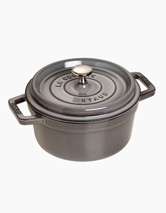 [스타우브] 원형 꼬꼬떼 22cm 그레이 (단품)