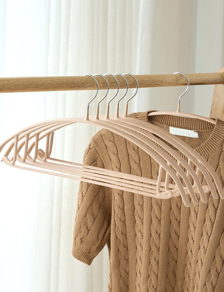 [리브맘] 어깨뿔방지 논슬립 철제 코팅 상하의 니트옷걸이 25종 (택1)