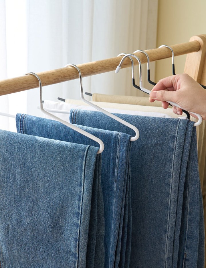 [리브맘] 논슬립 철제 코팅 바지걸이 25종 (택1)
