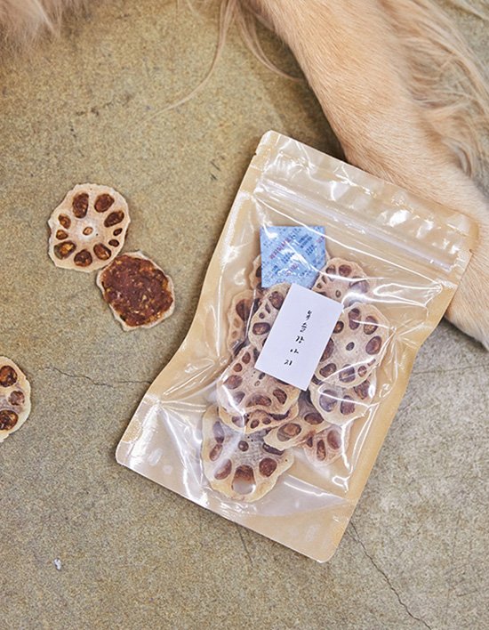 [복슬강아지] 연근오리칩 (50g)