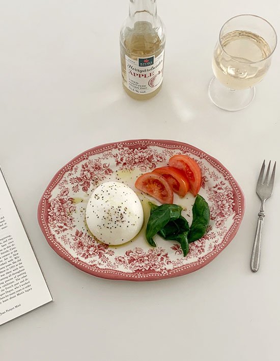 [클레이탄] 다이아나로즈 핑크 그릇/플레이트/접시 시리즈 (택1)