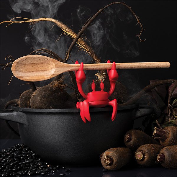 [OTOTO] 스푼 홀더 & 증기 배출기 (꽃게 RED)