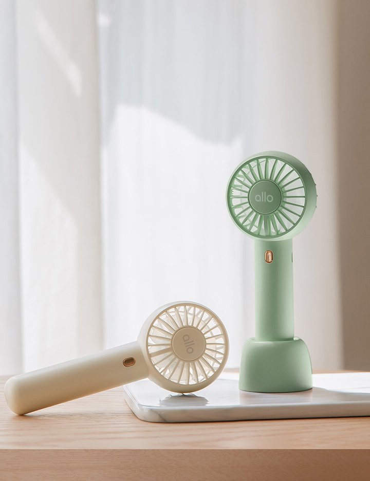 [알로코리아] 듀얼팬 휴대용 선풍기 F2 (택1)