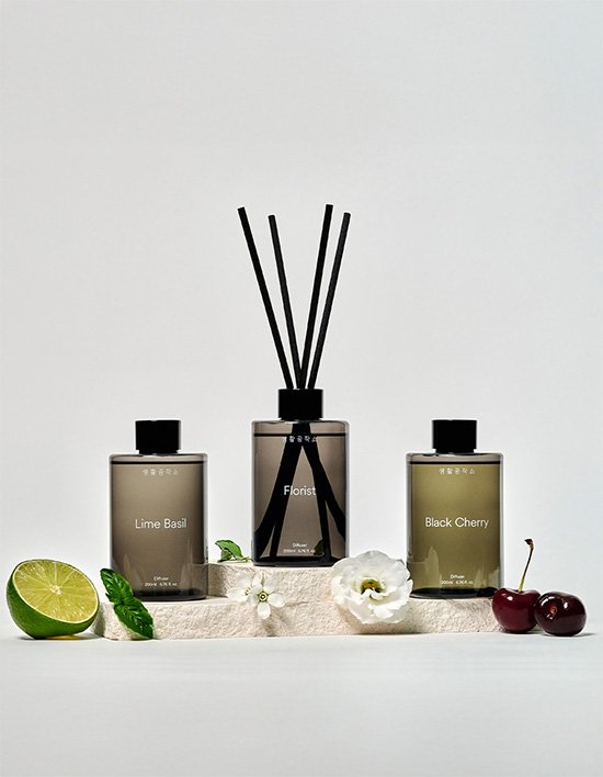 [생활공작소] 프리미엄 디퓨저 200ML 2개입 3종 (택1)