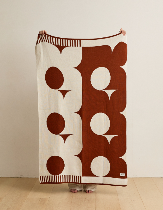 [이씨라메종] 플루아 순면 블랭킷 4종 (택1)