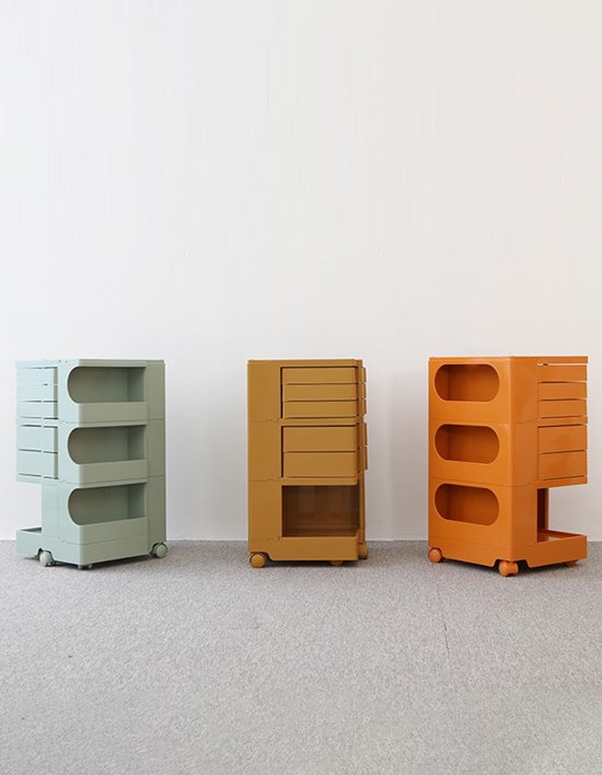 [마켓비] 빙그리 회전서랍 트롤리 3.2단 5종 (택1)