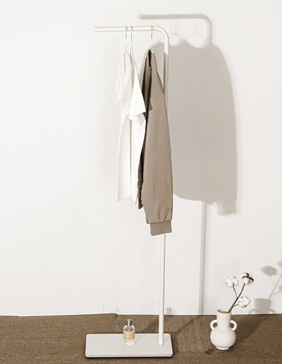 [풀라이프] 철제 스탠드옷걸이 행거 L자 T자 2종 (택1)