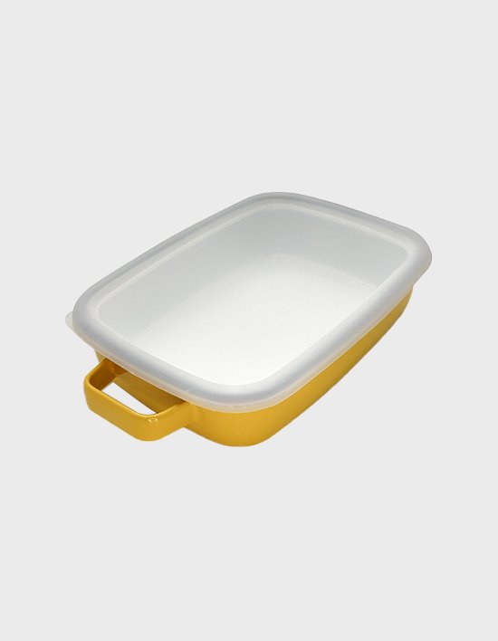 [365메소드] 낮은 오븐 디쉬 S (옐로우)