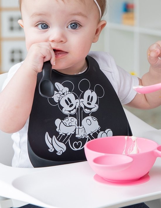 [범킨스] 디즈니 이유식 실리콘 턱받이