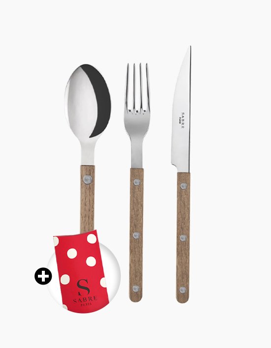 [사브르] 비스트로 커트러리 샤이니 패턴 디너 선물세트 5종(택1)