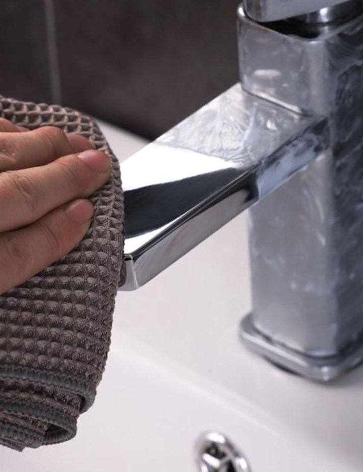 [모나코올리브]강력흡수 먼지없이 닦아내는 와플 청소포 4P