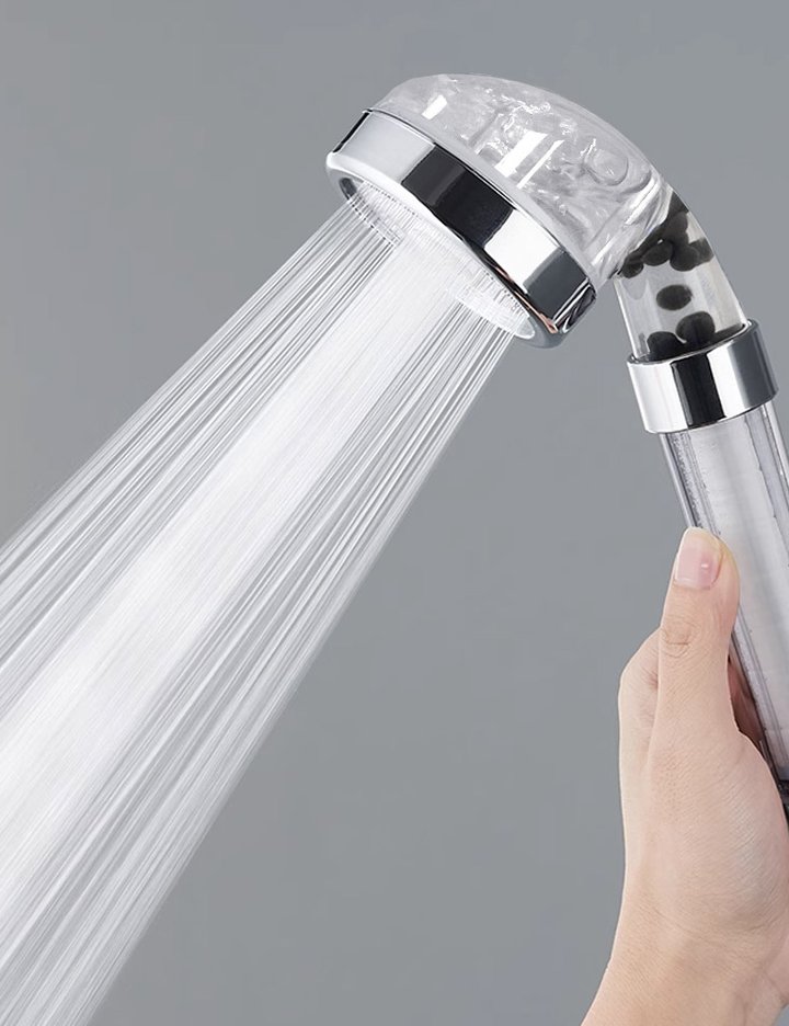 [모나코올리브]전국민 수압상승 절수 필터 샤워기 + 필터4P