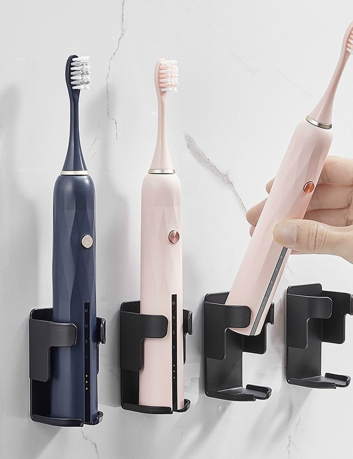 [모나코올리브]메탈라인 알로이 전동칫솔 거치대 2종(택1)