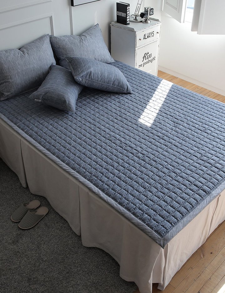 [샤이닝홈] 더블리 이든 마이크로 논슬립 고정밴딩 침대패드 Q 2종 (택1)