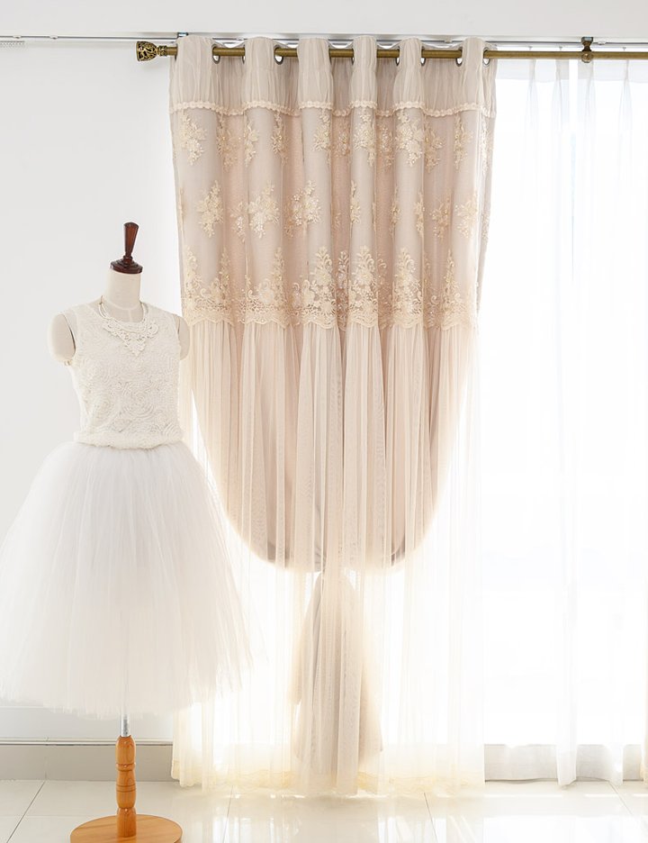 [샤이닝홈] 이너스 로지레이스 아일렛 암막커튼 18종 (택1)