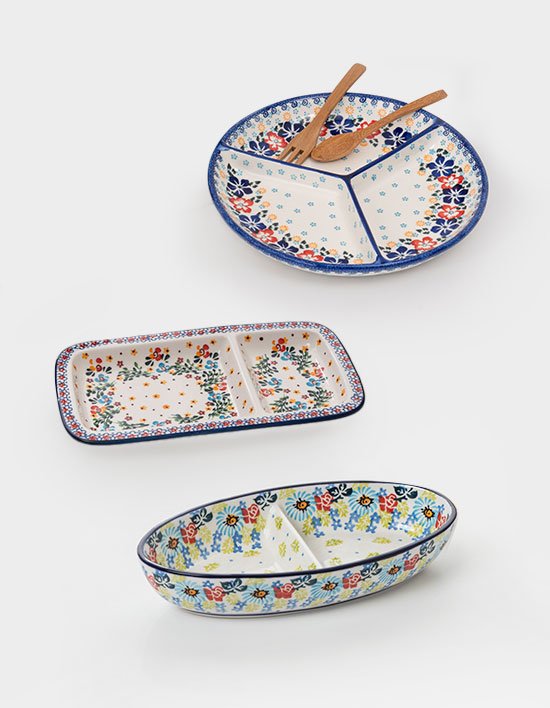 [메종오브제] 프라카 폴란드풍 접시/찬기 7종 (택1)