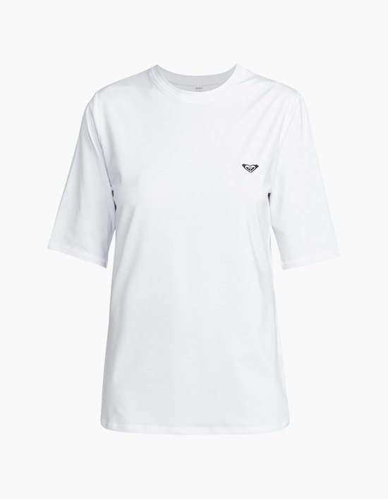 [록시] 뉴 엔조이웨이브 반팔 루즈핏 래쉬가드 WBB0