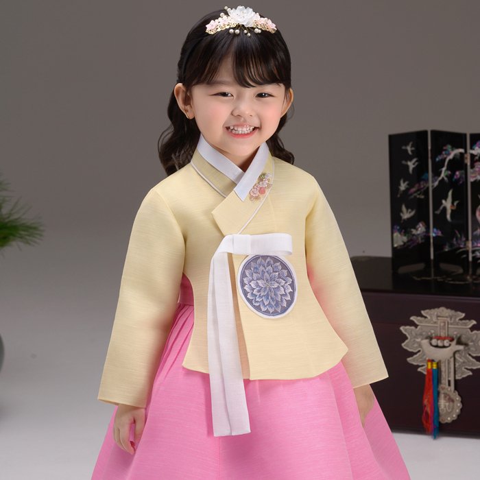 [더예한복] QT802-연지당의 여아한복 아동한복