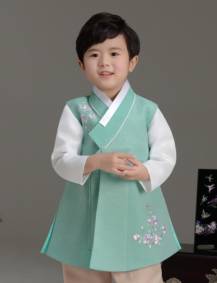 [더예한복] QT575-민채별이 남아한복 아동한복