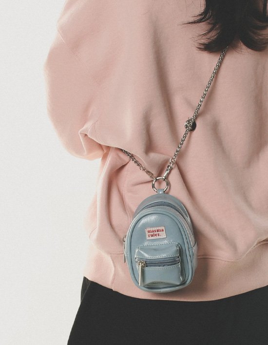 [마스마룰즈] 마마 레더 미니어처 체인 크로스백 _ 소라 (단품)