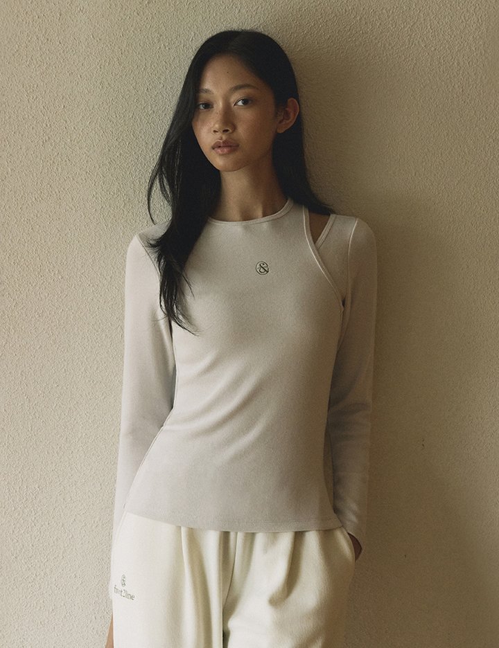 [프론투라인] 시너지 언발 티셔츠