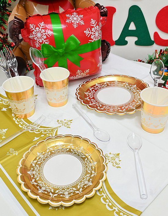 [파티쇼] 크리스마스 클래식 테이블 웨어 세트 4종 (택1)