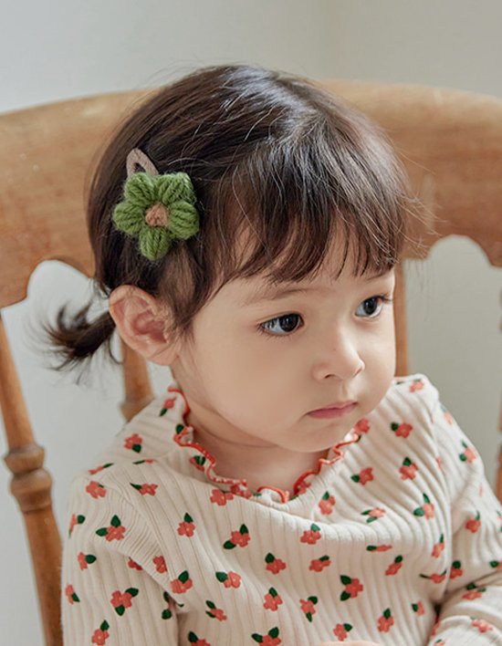 [리틀티니] 도토리 헤어핀 3종세트