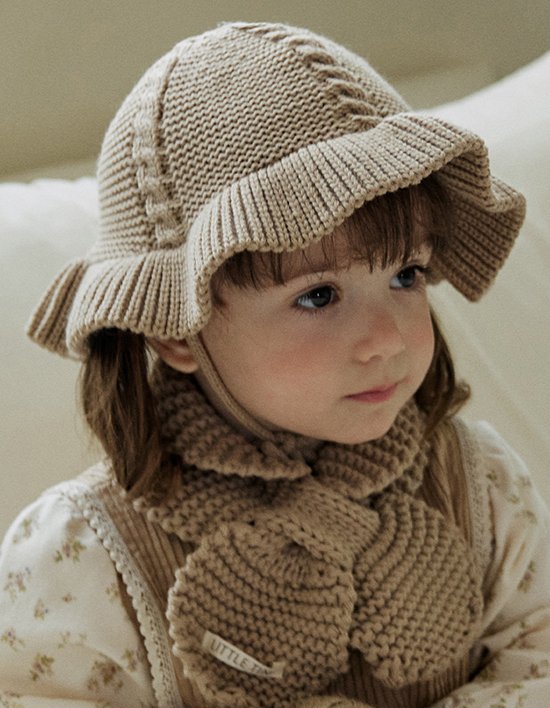 [리틀티니] 꽈배기 벙거지 2종 (택1)