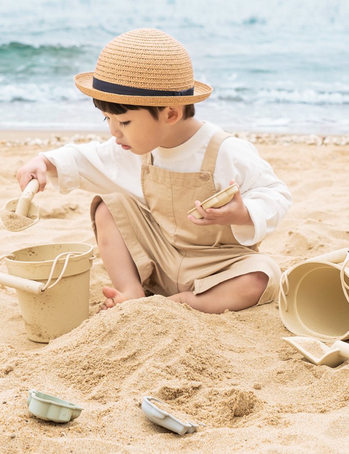 [아가드] 실리콘 아기 모래놀이 세트 6종 도구 삽 장난감 (단품)