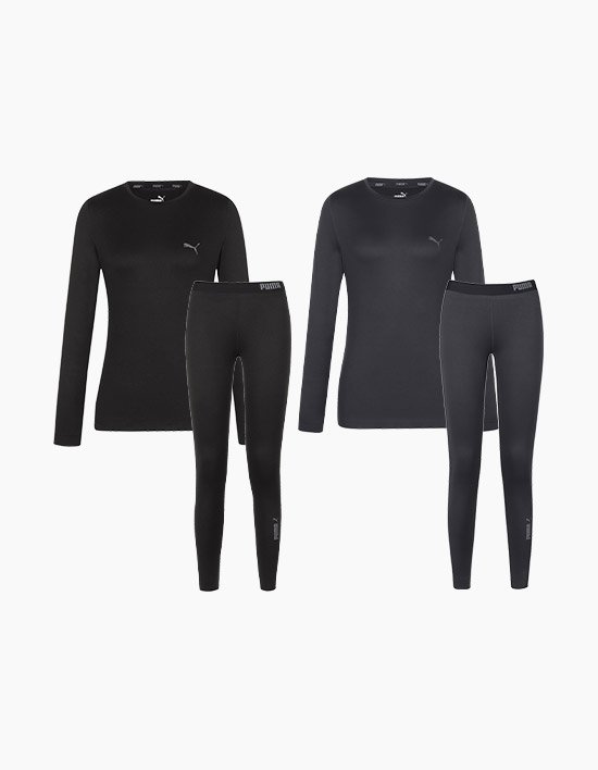 [푸마] 여성 퓨징 크루넥 웜웨어 상하의 세트 택일