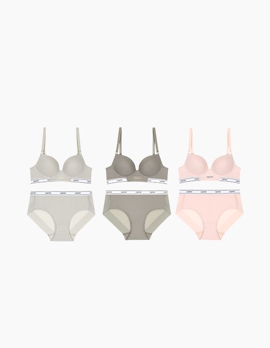 [에스프리] 여성 데일리 캐주얼 브라 팬티 세트 택일