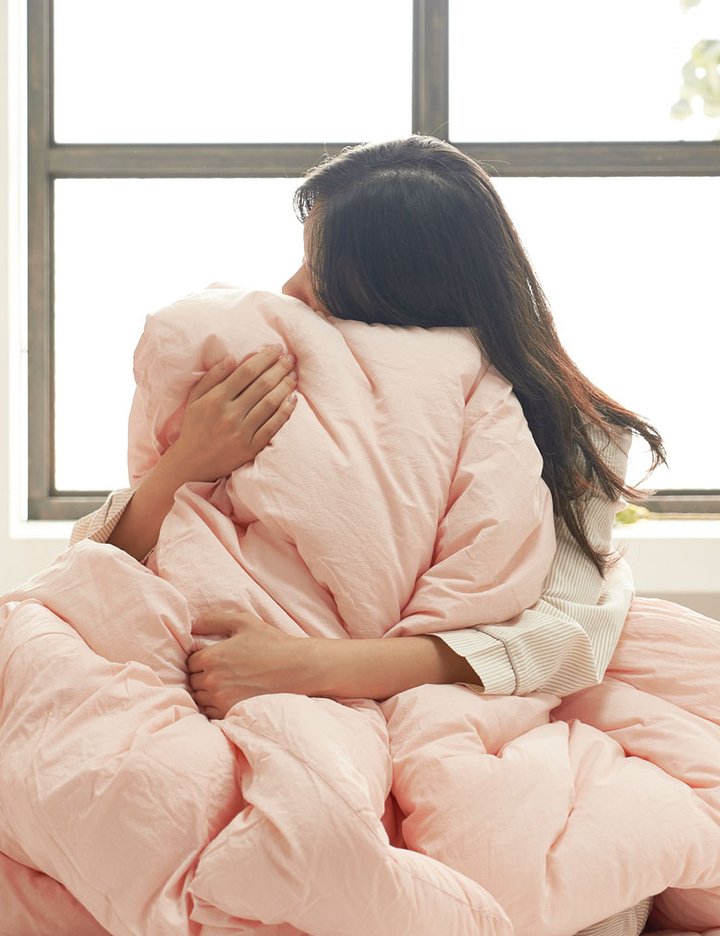 [샤이닝홈] 아밍 레벤 오가닉 면60수 피그먼트 차렵이불 S/Q 단품&세트 24종 (택1)