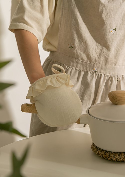 [데코뷰] 컴포트 프릴 주방장갑 2종(택1)